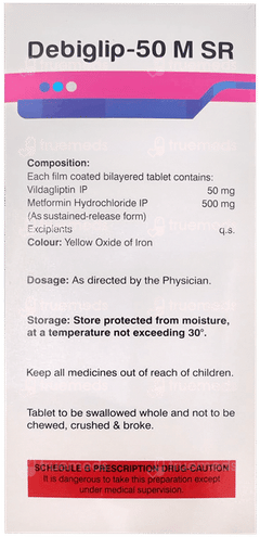 Debiglip 50 M Sr Tablet 15 Debiglip 50 M Sr Tablet 15